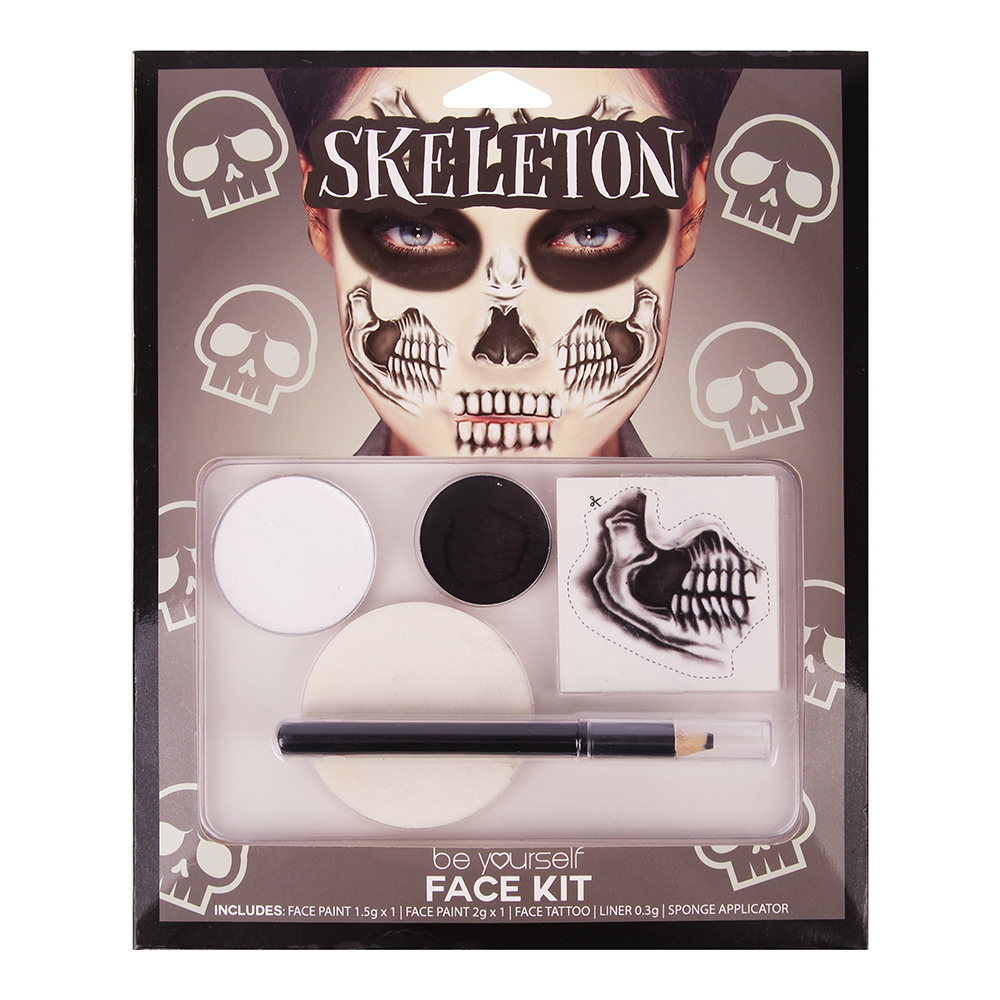 Face Paint Kit Skeleton - Super Random Stuff