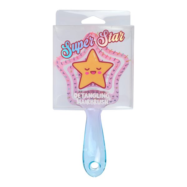 Blue Super Star Detangling Hairbrush
