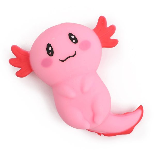 Pastel Axolotl Squish Toy