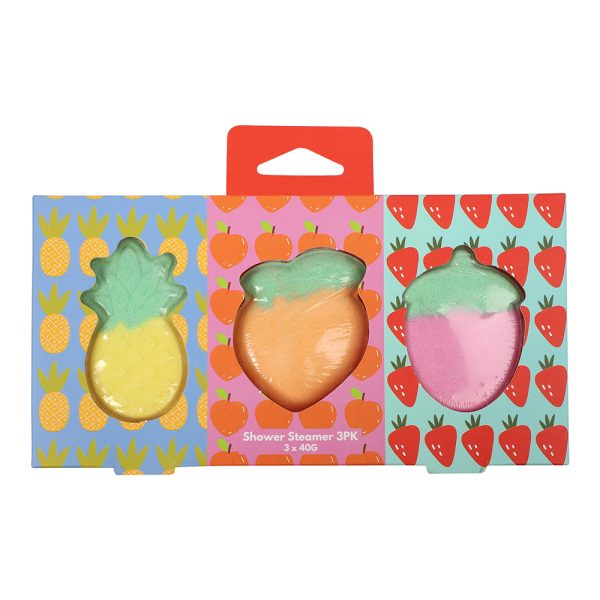 3pc Fruity Shower Steamer Set