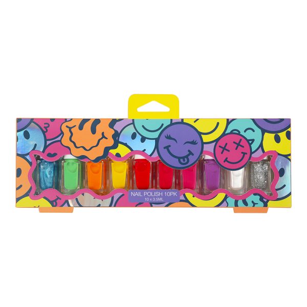 10pc Smile Nail Polish Set