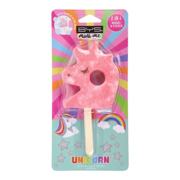 BYS Mini Me Bath Bubble Wand Glitter Unicorn