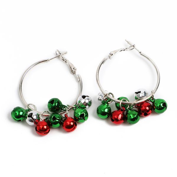 Christmas Earrings Jingle Bells