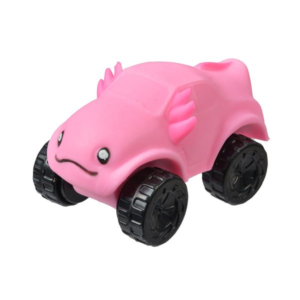 Squishy Axolotl On Wheels