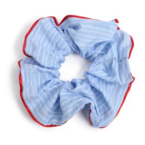 Jumbo Scrunchie With Red Edging