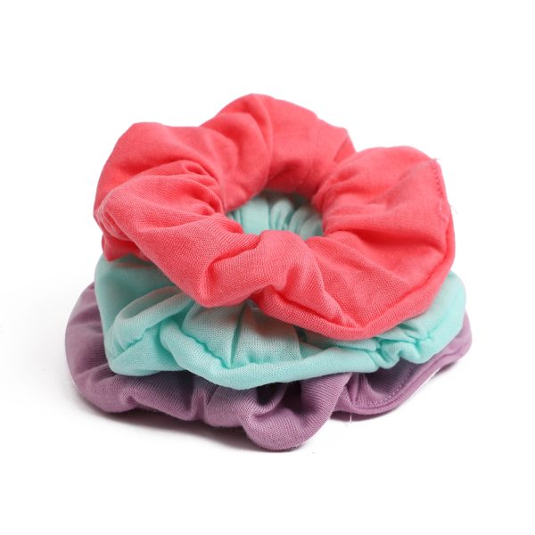 3pk Cotton Scrunchies